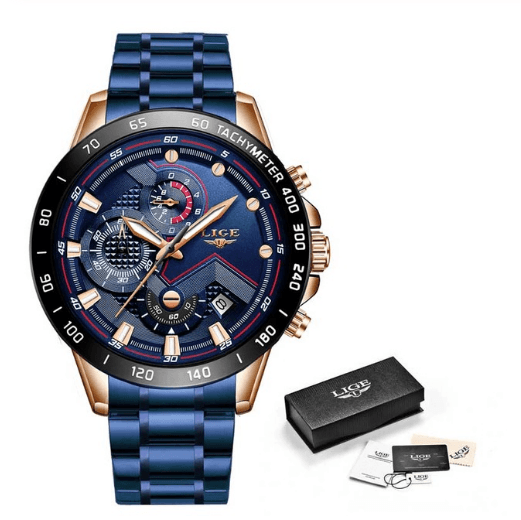 This Product Offers A Luxury High-Quality Design Dial, Along With A Date Display Featur - BUNNY BAZAR