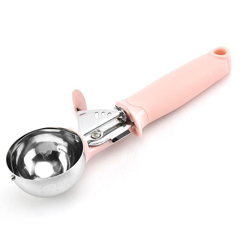 Experience The Perfect Scoop of Ice Cream Every Time With This Stainless Steel Ice Cream Spoon - BUNNY BAZAR