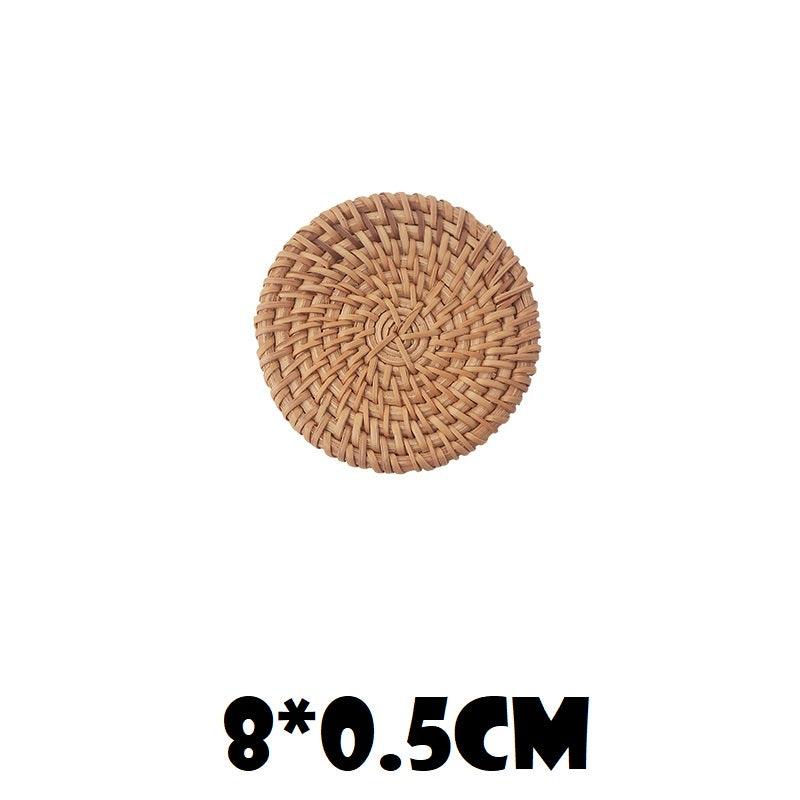 Rattan Anti-scald Tea Set Coffee Table Mat - BUNNY BAZAR
