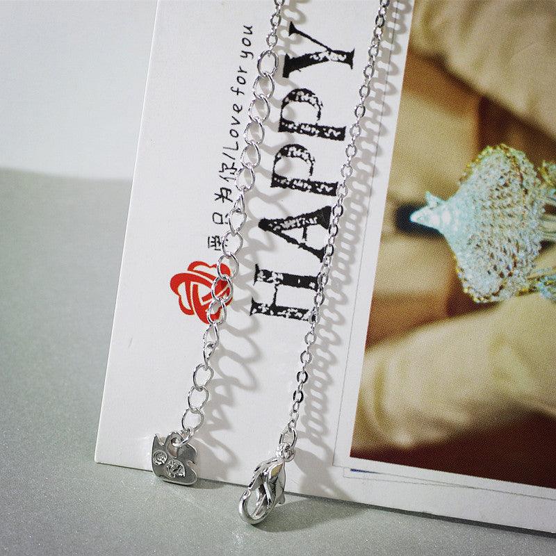 Fashion Simple Pearl Necklace Clavicle Chain Women - BUNNY BAZAR