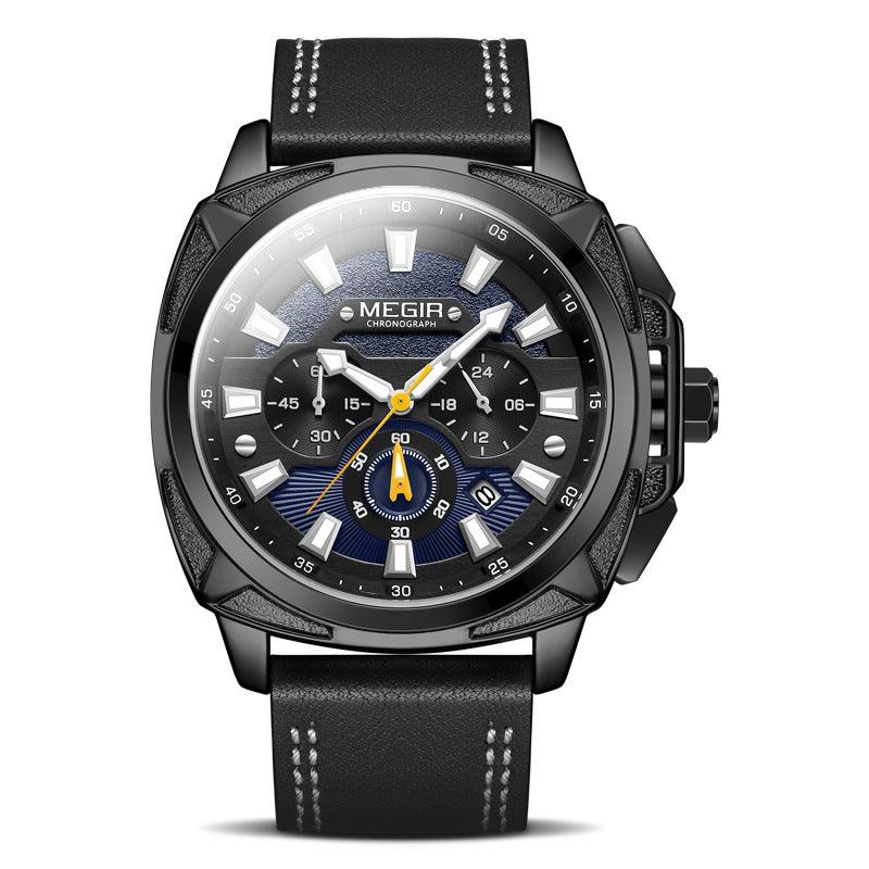 Megir Watch Men's Multifunctional Sports Military Watch Fashion Men's Quartz Watch - BUNNY BAZAR