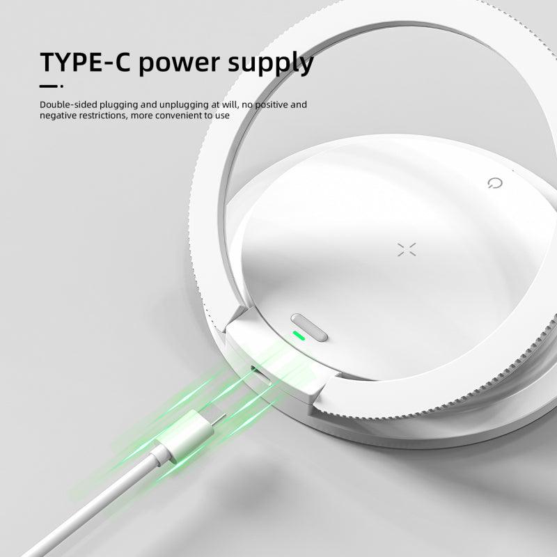 15W Wireless Charging 3 Gear Creative LED Night Light - BUNNY BAZAR