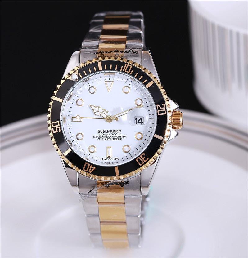 Steel strap fashion watch men's watch steel belt watch - BUNNY BAZAR