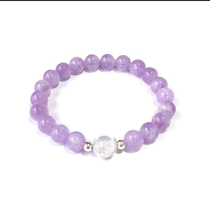 Hot Sale Natural Lavender Amethyst Bracelet Women - BUNNY BAZAR