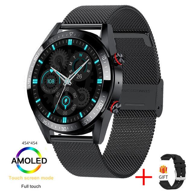 Bluetooth Call Smart Watch Music Heart Rate Blood Pressure Always Bright Screen - BUNNY BAZAR