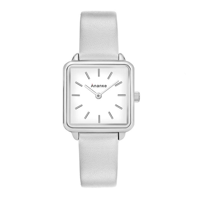 Waterproof Square Ladies Watch Quartz Movement In 26 Different Styles And Colors - BUNNY BAZAR
