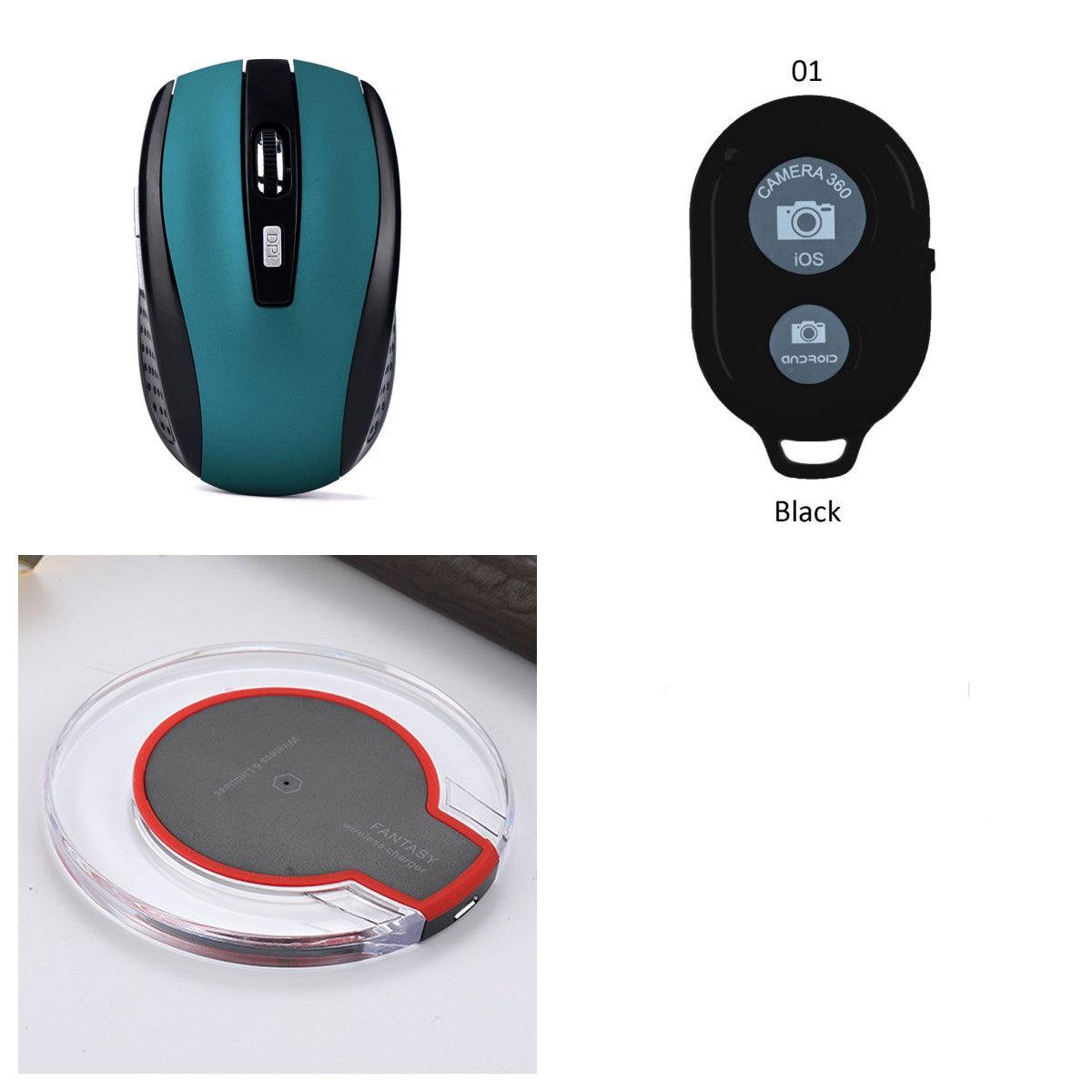 New Wireless Charging Dock Charger Crystal Round Charging Pad - BUNNY BAZAR