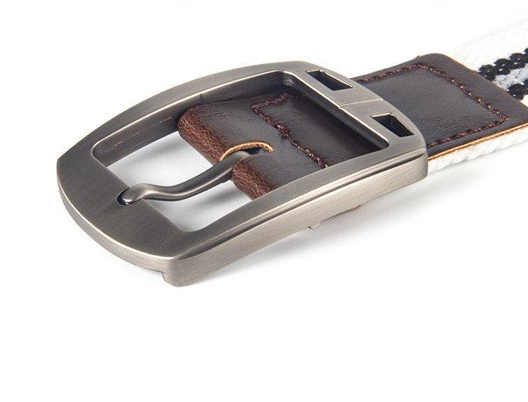 Pin Buckle Canvas Belt Casual - BUNNY BAZAR