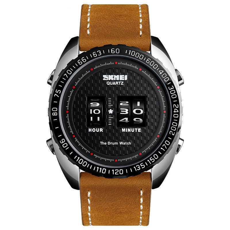 Roller Watch Skmei Business Fashion Men's Belt Quartz is Stylish and Practical - BUNNY BAZAR