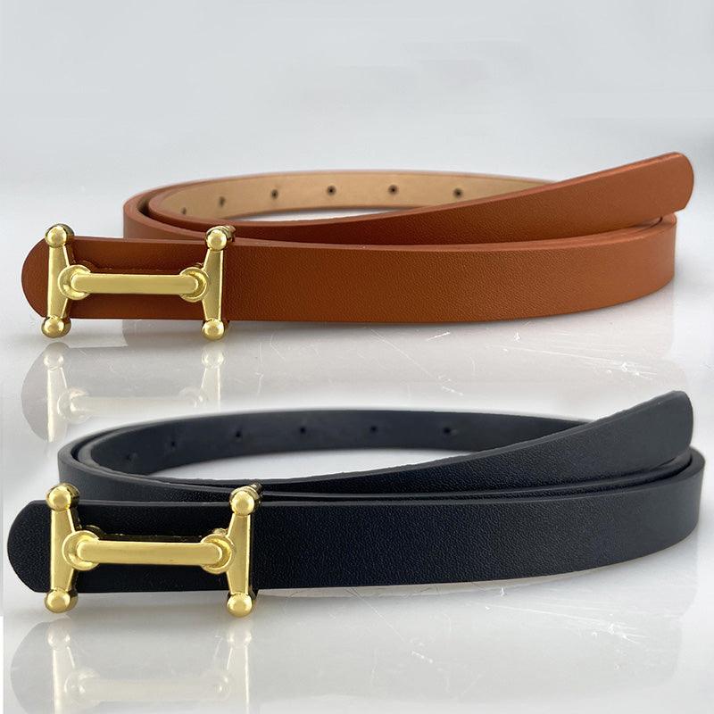 New Women's All-match Simple Thin Belt - BUNNY BAZAR