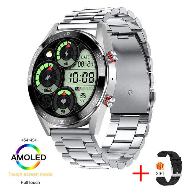 Bluetooth Call Smart Watch Music Heart Rate Blood Pressure Always Bright Screen - BUNNY BAZAR