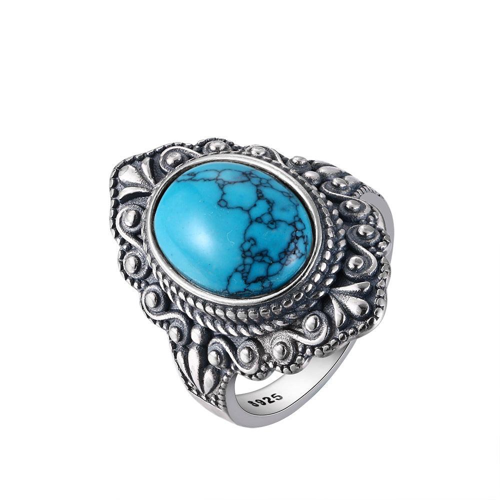 Natural Green Fashion Emerald Ring Women - BUNNY BAZAR