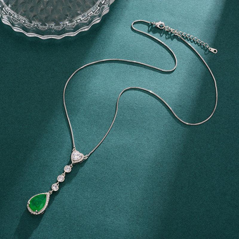 New European And American Cross-border Inlaid Fashion Necklace - BUNNY BAZAR