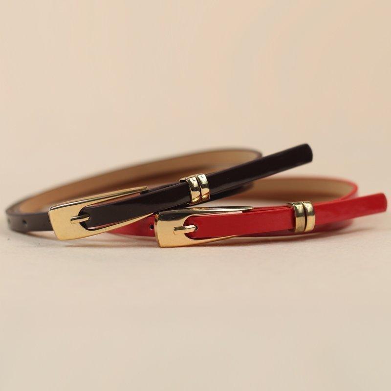 Women's Decorative Belt Candy Color One-piece Dress With - BUNNY BAZAR