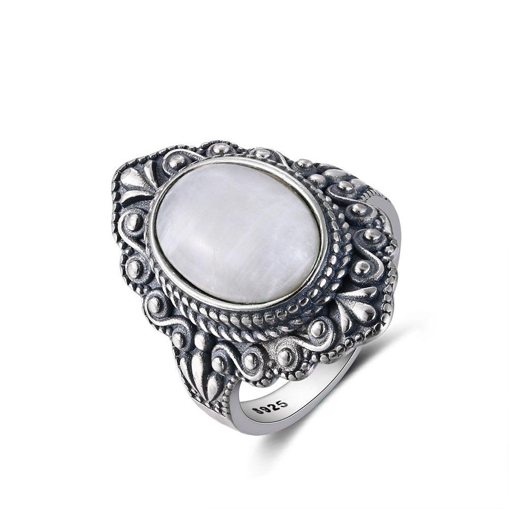 Natural Green Fashion Emerald Ring Women - BUNNY BAZAR