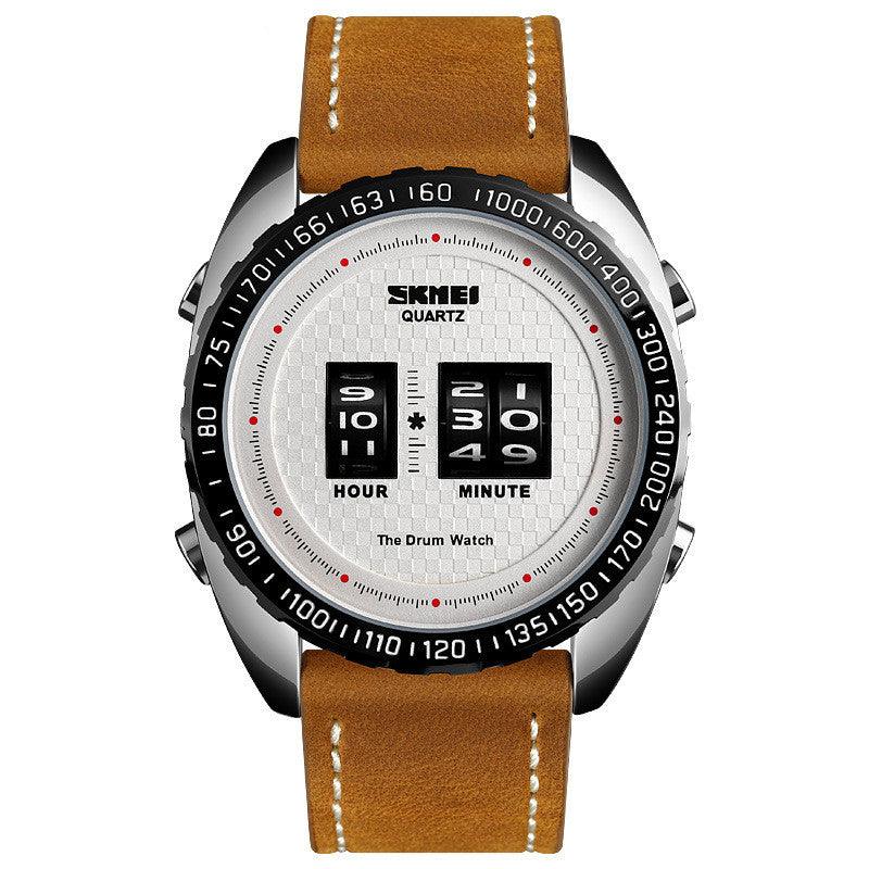 Roller Watch Skmei Business Fashion Men's Belt Quartz is Stylish and Practical - BUNNY BAZAR