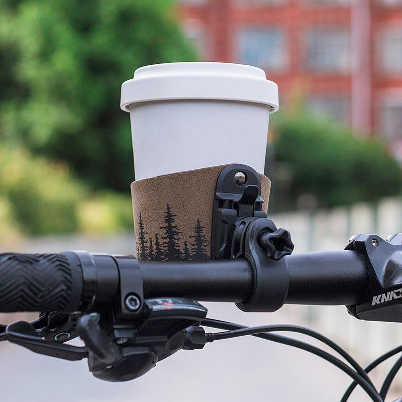 Upgrade your biking experience with this Bicycle Water Cup Holder Handlebar Kettle. It Securely Holds Your Drink While Keeping Hands Free - BUNNY BAZAR
