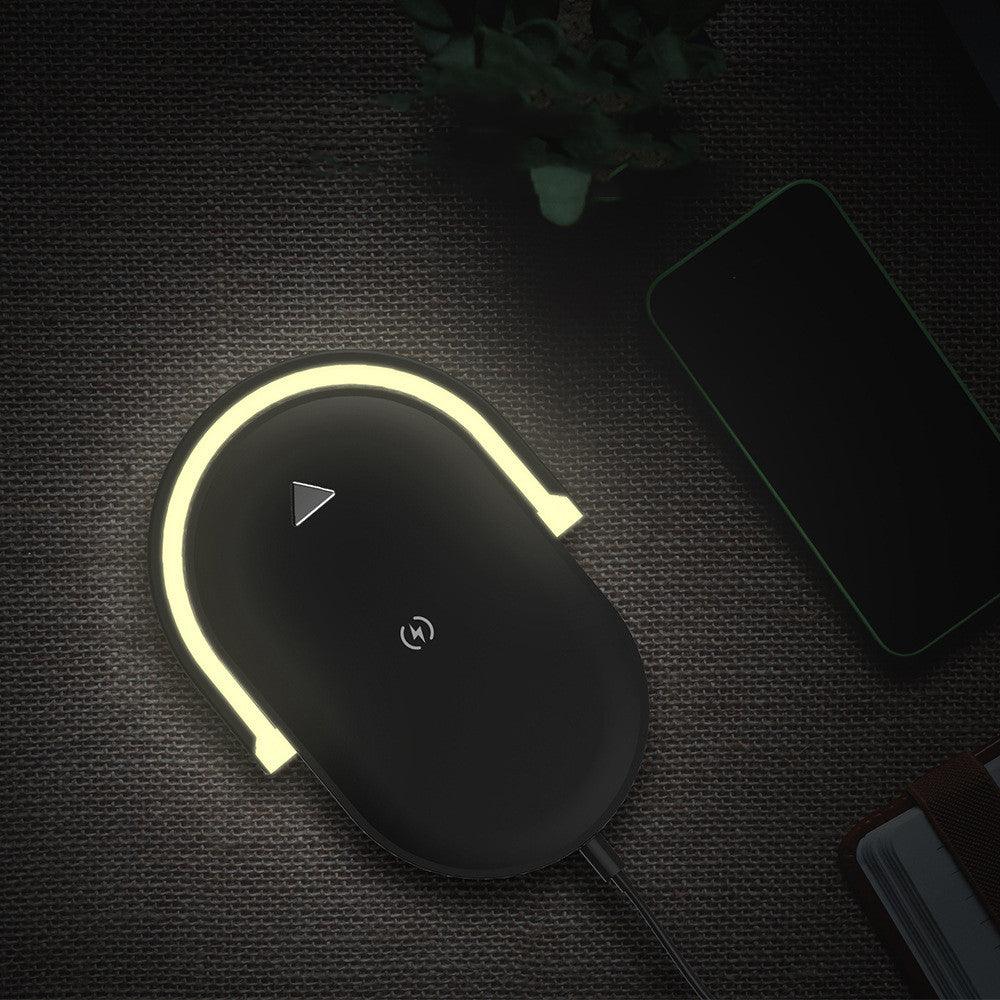 3 In 1 Foldable Wireless Charger With Night Light is a Multi-Functional Device - BUNNY BAZAR