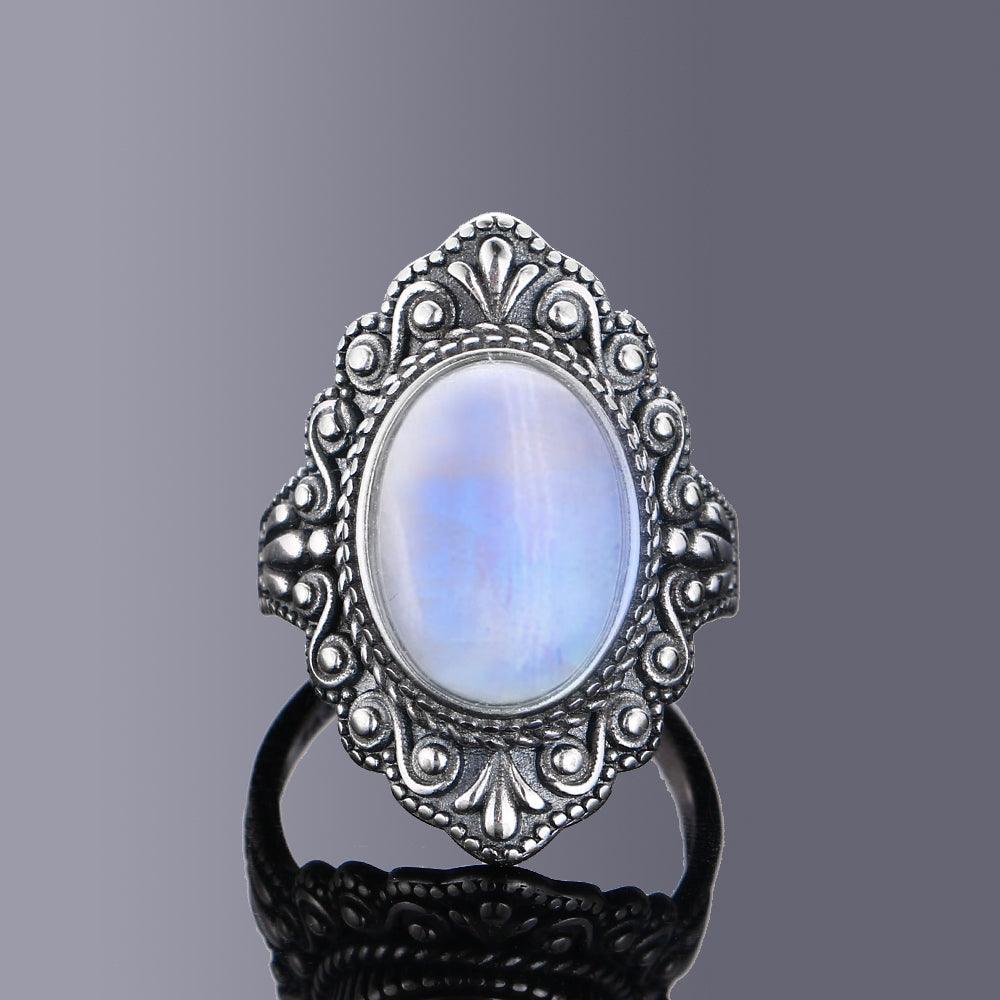 Natural Green Fashion Emerald Ring Women - BUNNY BAZAR