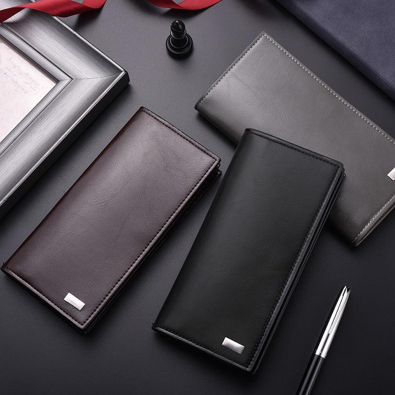 Soft Leather Wallet Two Fold Multi Card Slot - BUNNY BAZAR