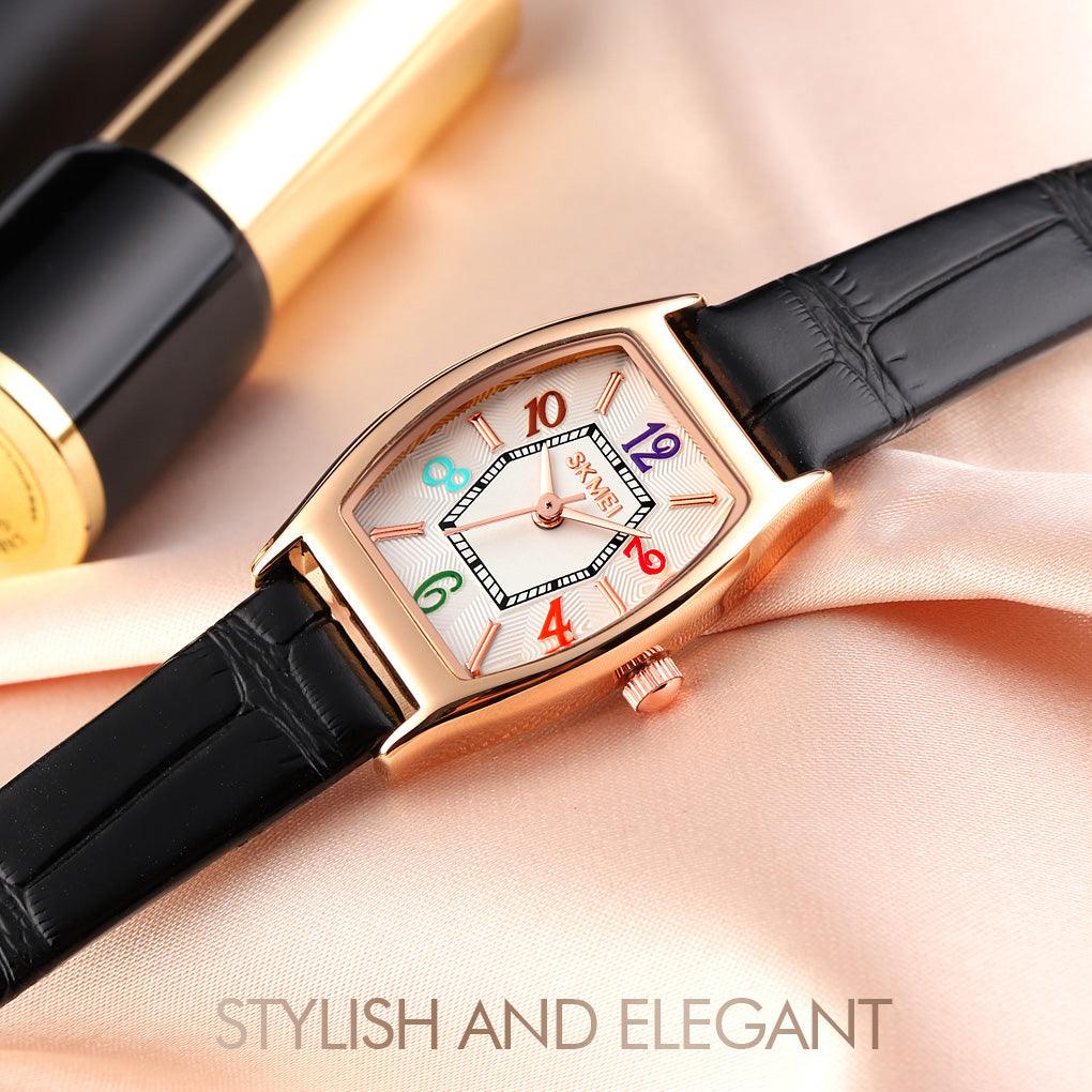 Ladies Elegant Casual Waterproof Digital Scale Belt Quartz Watch - BUNNY BAZAR