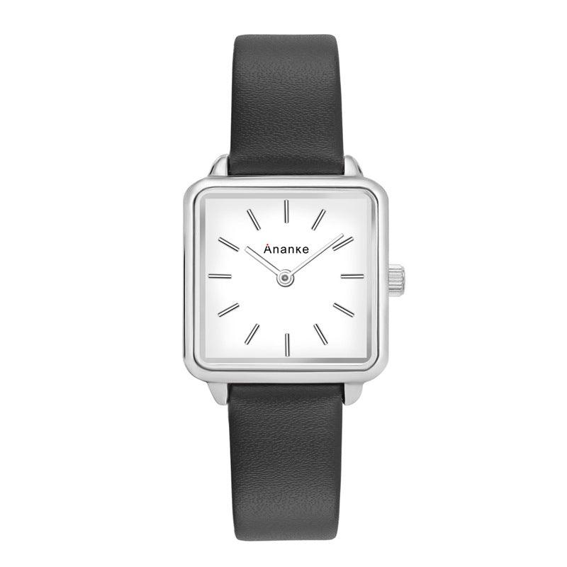 Waterproof Square Ladies Watch Quartz Movement In 26 Different Styles And Colors - BUNNY BAZAR