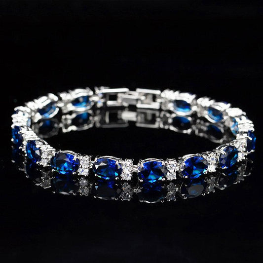 Simple High-end Aaa Zircon Women's Bracelet - BUNNY BAZAR