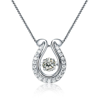 Korean Version Of Simple Diamond Short Necklace - BUNNY BAZAR