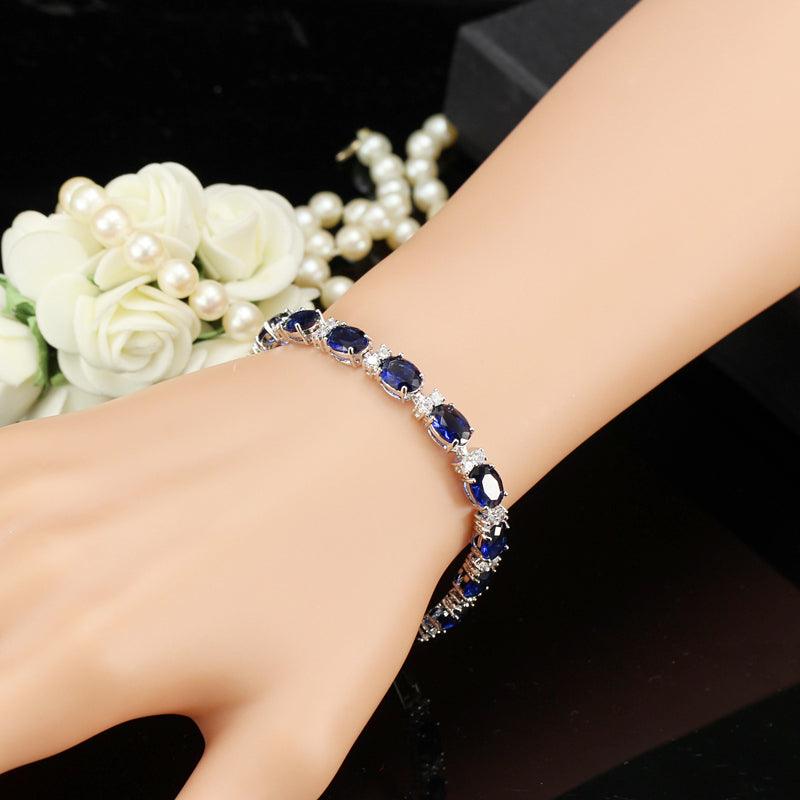 Simple High-end Aaa Zircon Women's Bracelet - BUNNY BAZAR