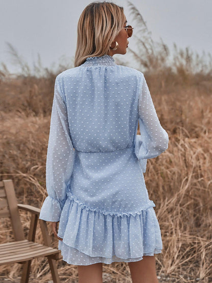 Casual Sweet Polka Dot Dress Women - BUNNY BAZAR