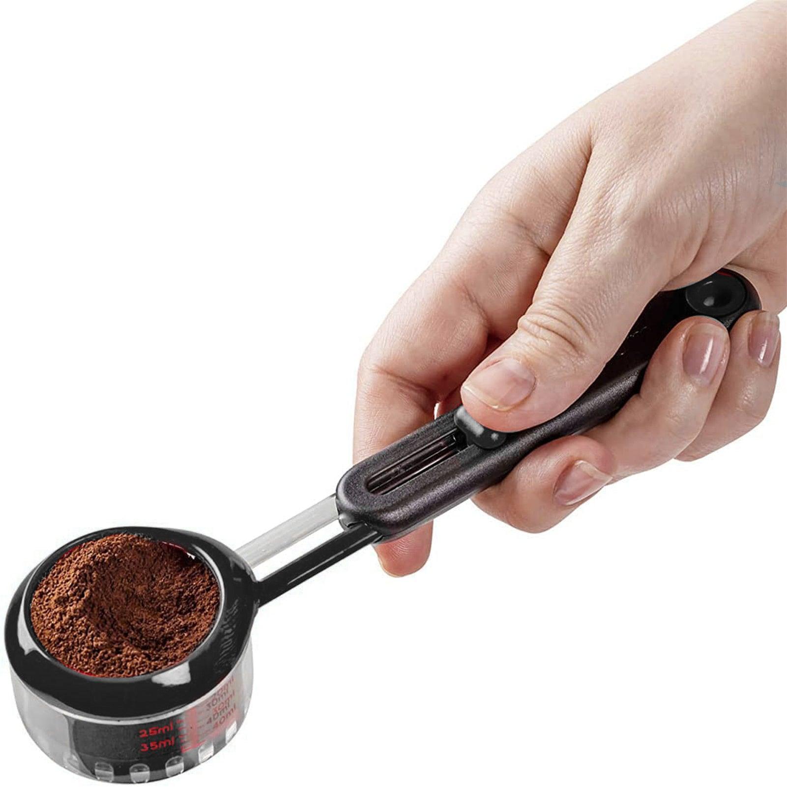 Adjustable Coffee Measuring Spoon Plastic With Scale - BUNNY BAZAR