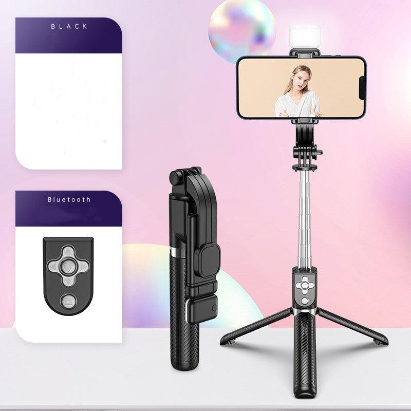 Integrated Selfie Stick Bluetooth Mobile Phone Live Streaming Stand - BUNNY BAZAR