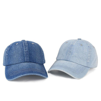 Fashionable Baseball Cap Made Old Washed Fashionable Pure Cotton Light Board - BUNNY BAZAR