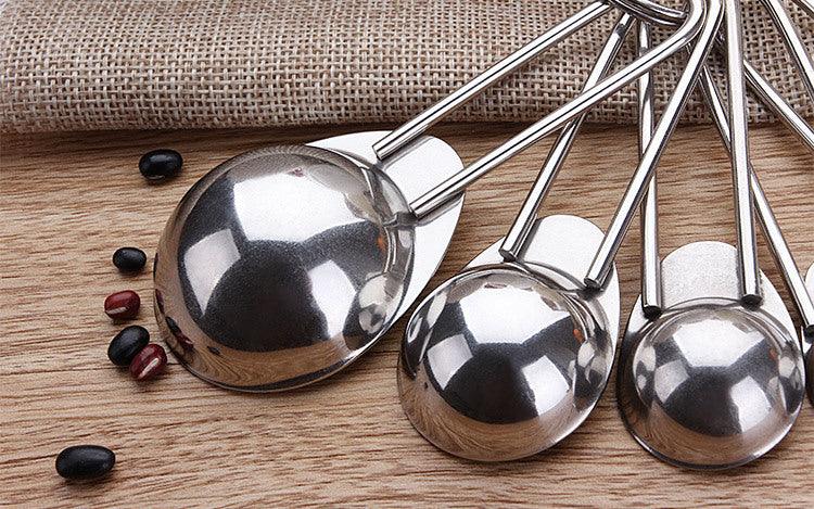 Baking Tool Stainless Steel Measuring Measuring Spoon 5-piece Set - BUNNY BAZAR