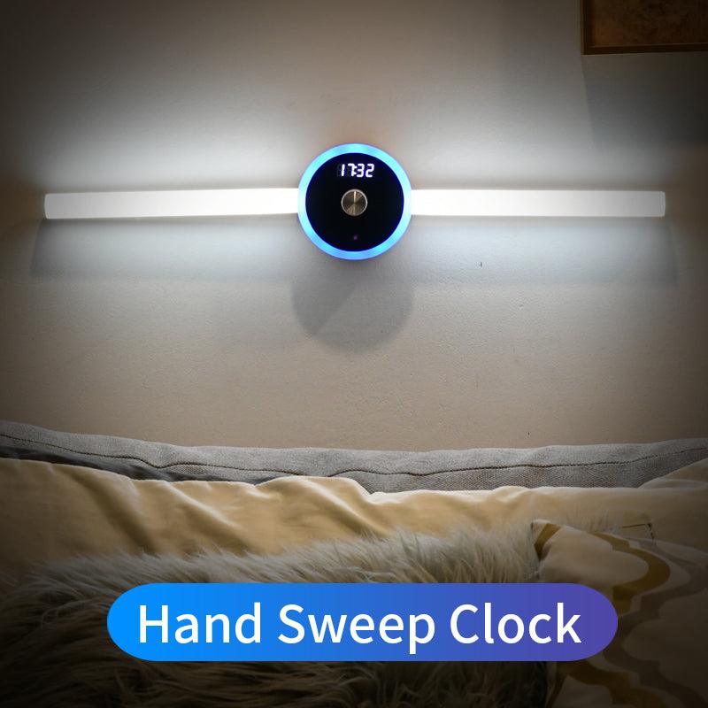 Smart Cabinet Light Clock Timing Sensor Light Removable LED Wardrobe Light Manual Sweep Switch Light - BUNNY BAZAR