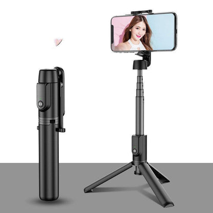 Compatible with Apple, All-in-one Bluetooth Mobile Selfie Stick With Tripod - BUNNY BAZAR