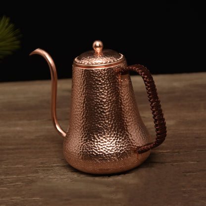 Hand Pounding Coffee Brewing Copper Pot - BUNNY BAZAR