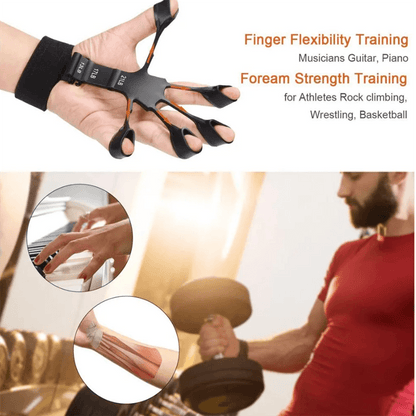 Finger Exercise Stretcher is made from soft silicone for a secure and comfortable grip - BUNNY BAZAR