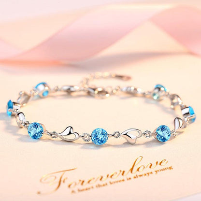 Tanabata Valentine's Day Gift Bracelet Silver Jewelry is The Perfect Symbol Of Love - BUNNY BAZAR