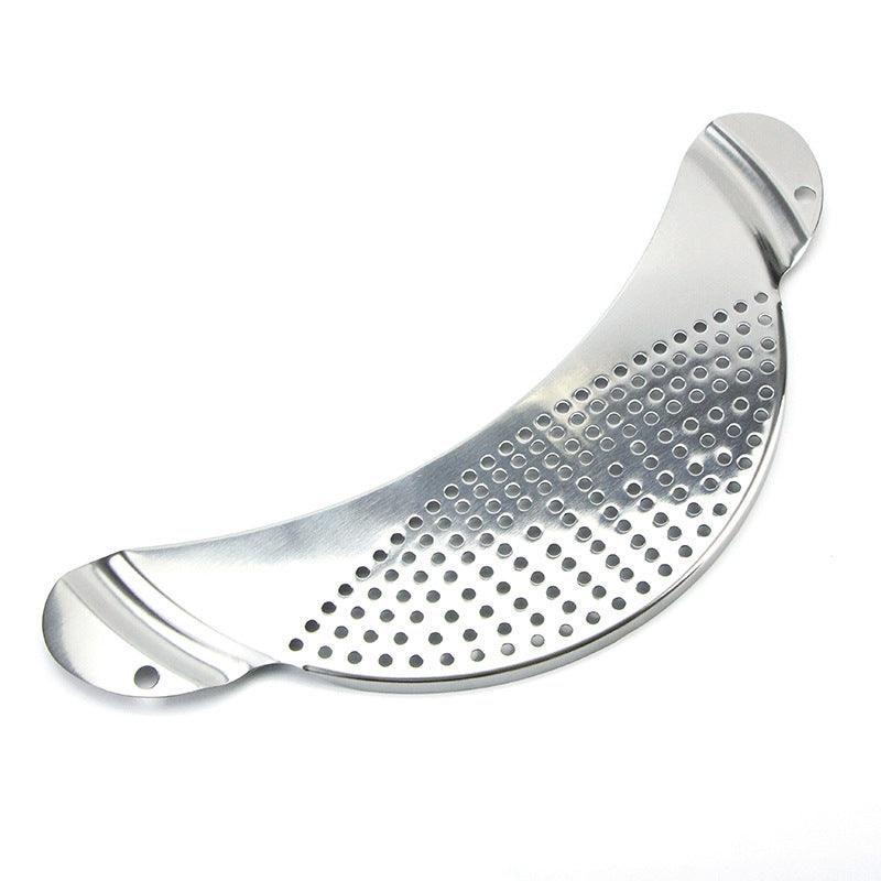 Stainless Steel Moon Shape Drainer Kitchen Tools - BUNNY BAZAR