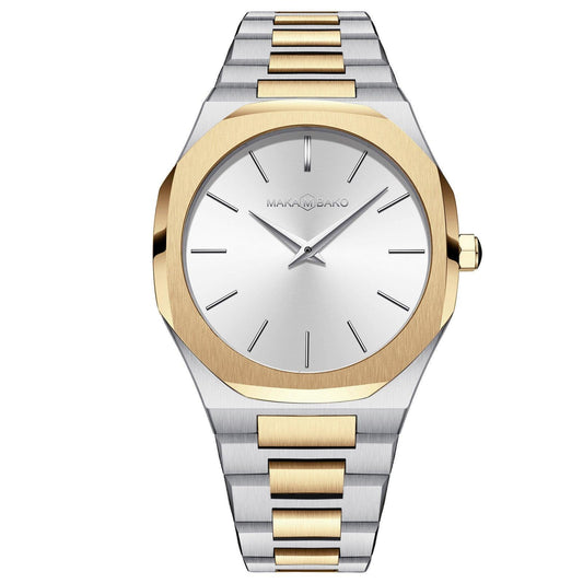 T-55 This Stainless Steel Strap Quartz Watch Is A Great Choice For a Long-Lasting Accessory - BUNNY BAZAR
