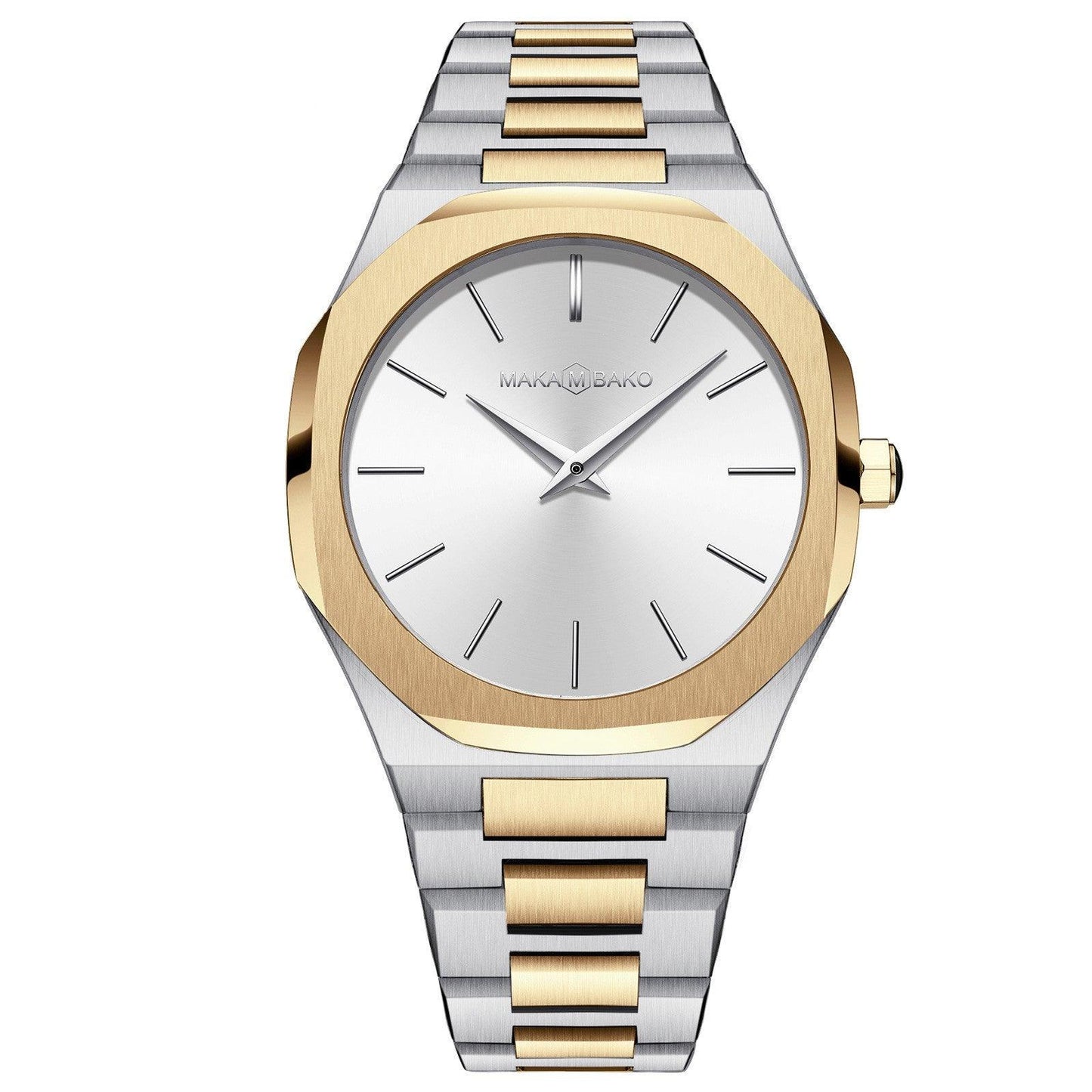 T-55 This Stainless Steel Strap Quartz Watch Is A Great Choice For a Long-Lasting Accessory - BUNNY BAZAR