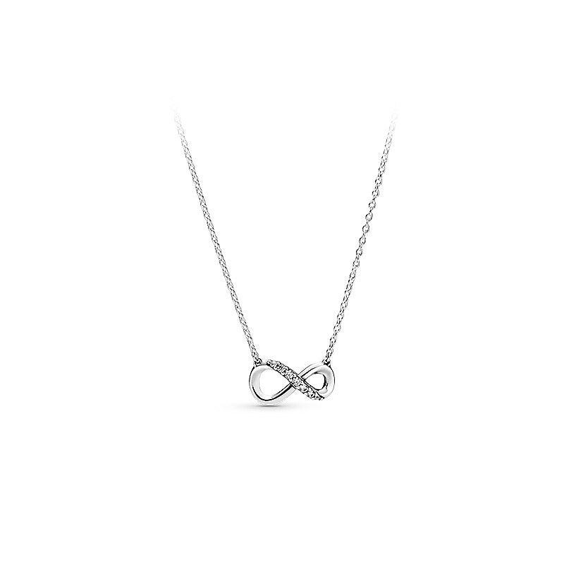 925 silver daisy clavicle chain necklace - BUNNY BAZAR