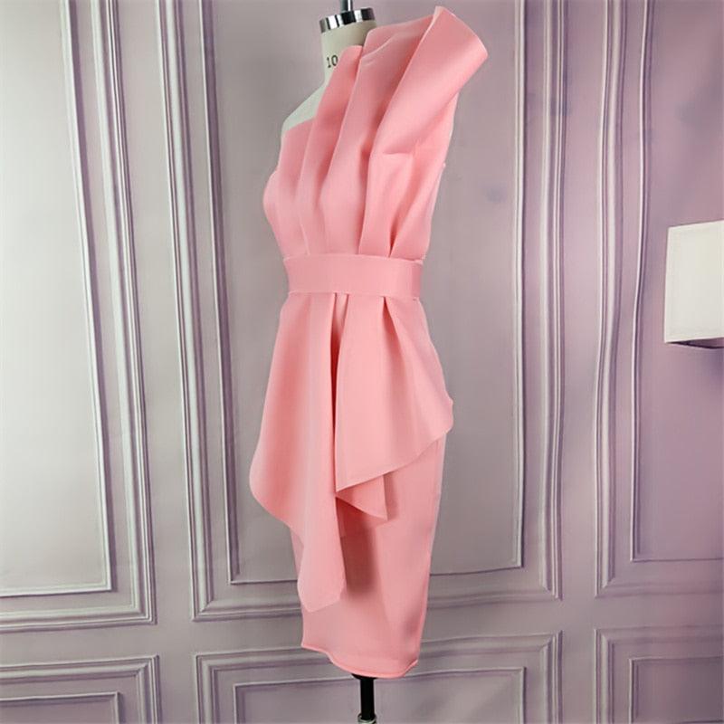 Wrapped chest dress evening dress - BUNNY BAZAR