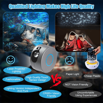 Galaxy Starry Sky Projector Rotating - BUNNY BAZAR