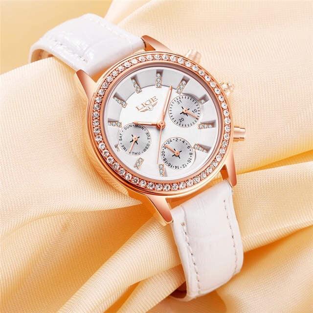 T-76 Rhinestone Multifunctional Waterproof Women's Watch is an ideal accessory - BUNNY BAZAR