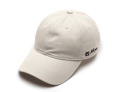 Soft top cap with side letter embroidery - BUNNY BAZAR