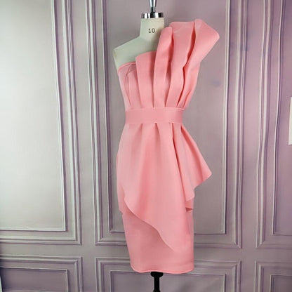 Wrapped chest dress evening dress - BUNNY BAZAR