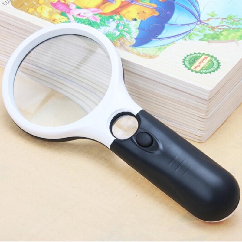 Magnifier with 3 LED lights - BUNNY BAZAR