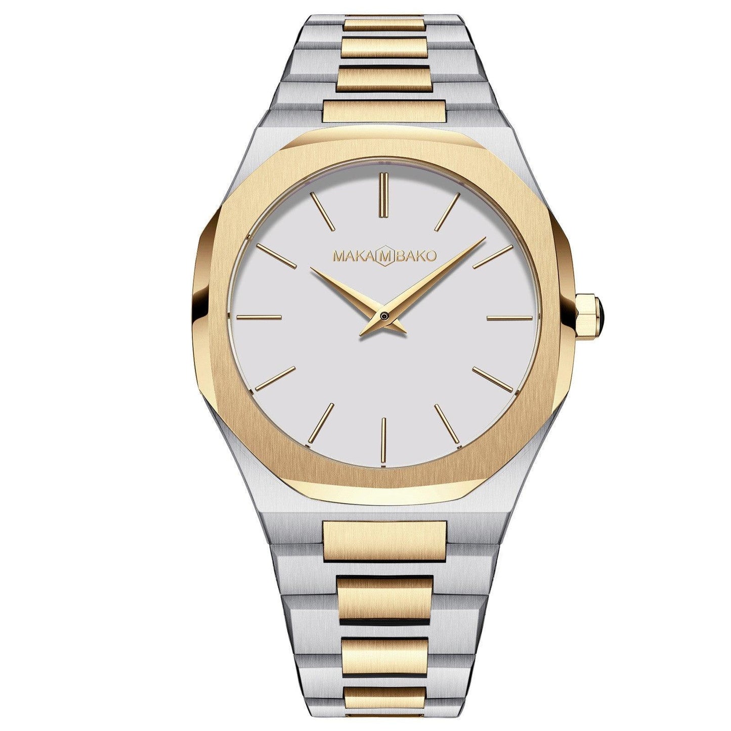 T-55 This Stainless Steel Strap Quartz Watch Is A Great Choice For a Long-Lasting Accessory - BUNNY BAZAR